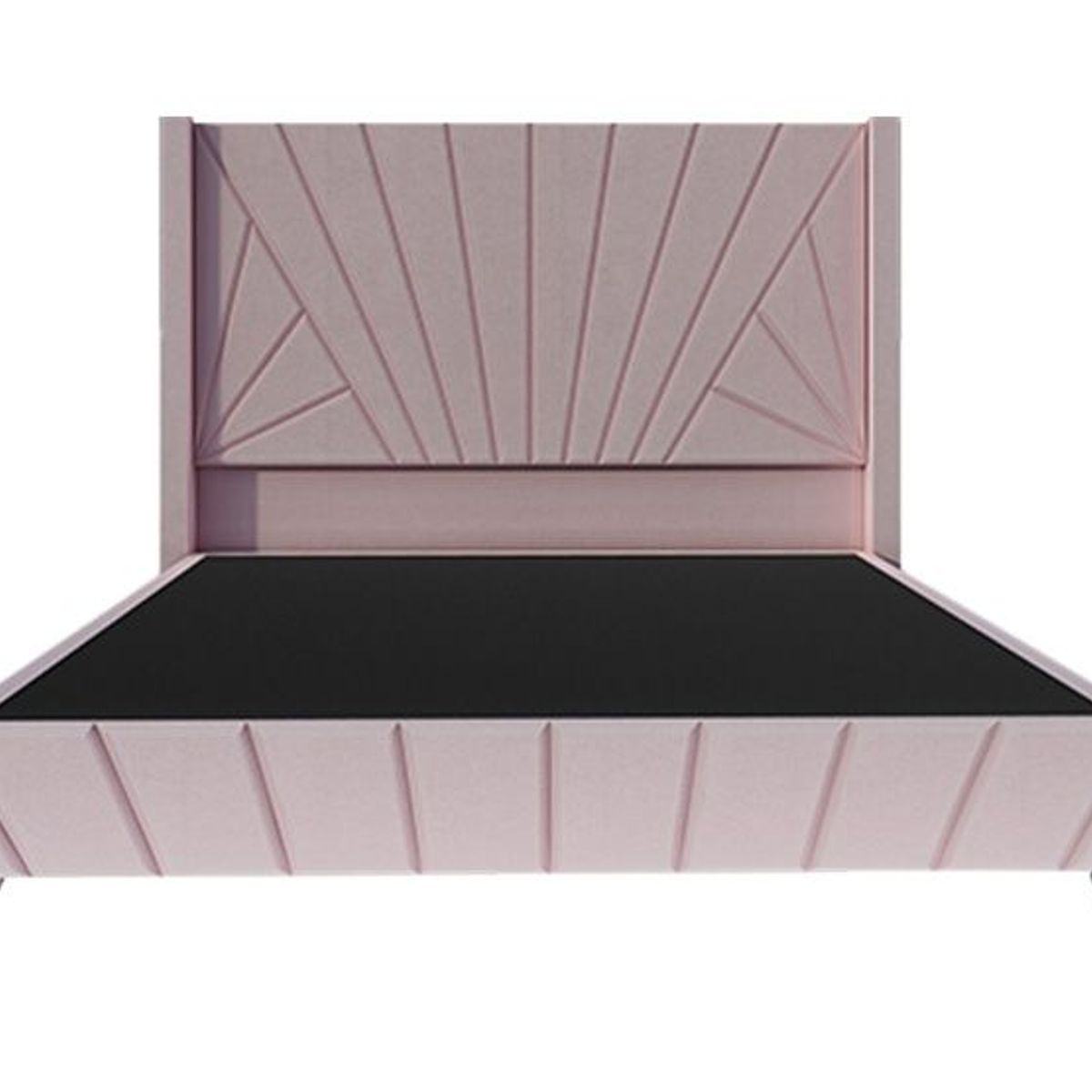 BARAKA HOME - Dormitorio Lienz + Cabecera emperatriz Cadíz 1.5 plz - Rosado