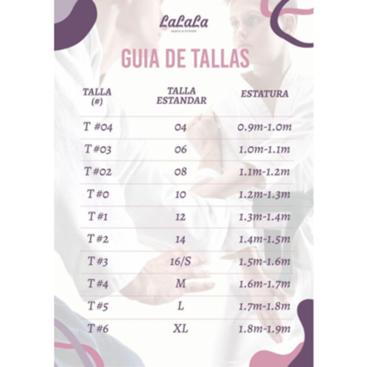 GENERICO - Traje de judo Blanco NIÑO