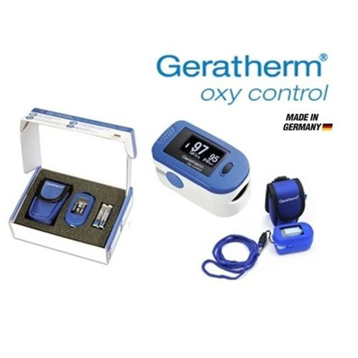 GENERICO - OXIMETRO DE PULSO DIGITAL MARCA GERATHERM - ALEMANIA