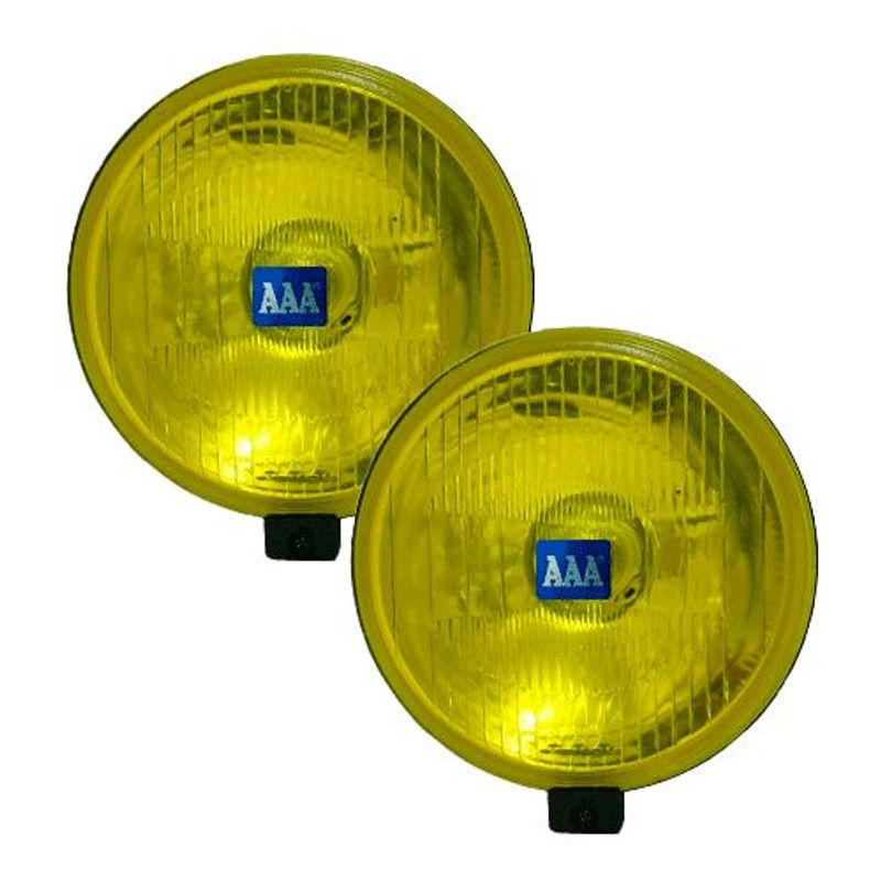 GENERICO - Faro Neblinero Circular Halógeno Amarillo 510 Duo