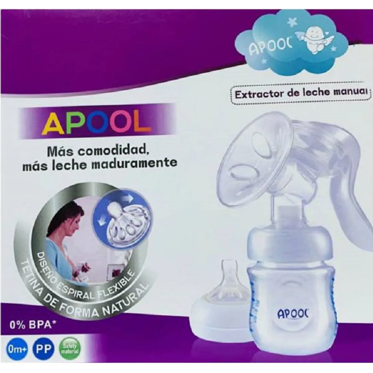 GENERICO - APOOL - Extractor de Leche Manual