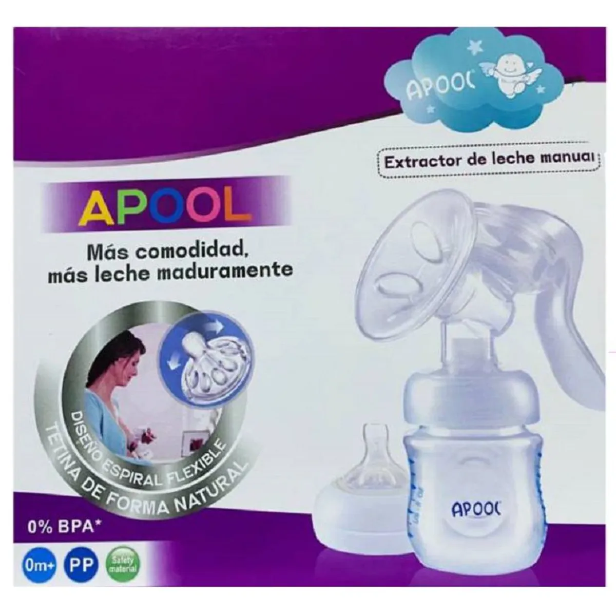 GENERICO - APOOL - Extractor de Leche Manual