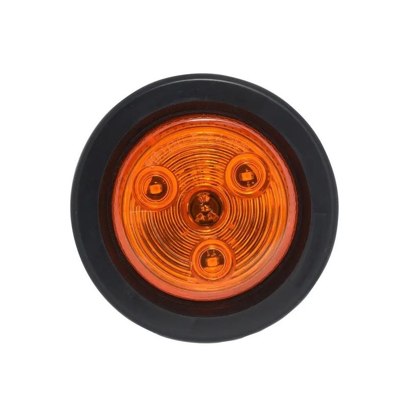 GENERICO - Faro Lateral Led 2 Pulgadas Multivoltaje Ambar