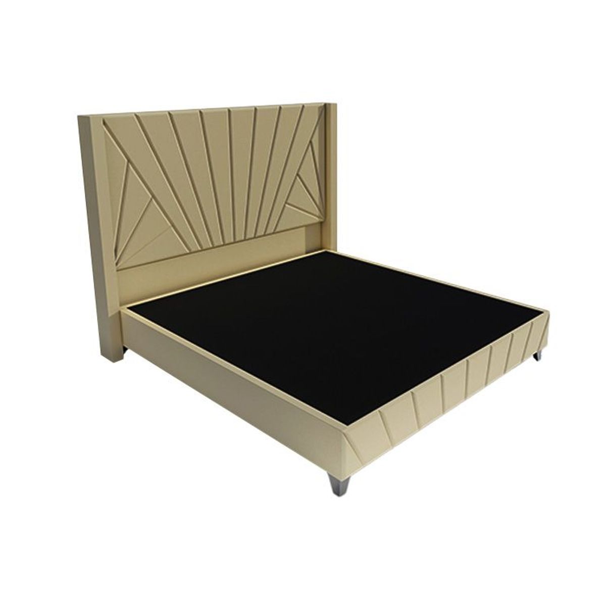 BARAKA HOME - Dormitorio Lienz Cabecera Emperatriz Cadíz 2plz - Beige Oscuro