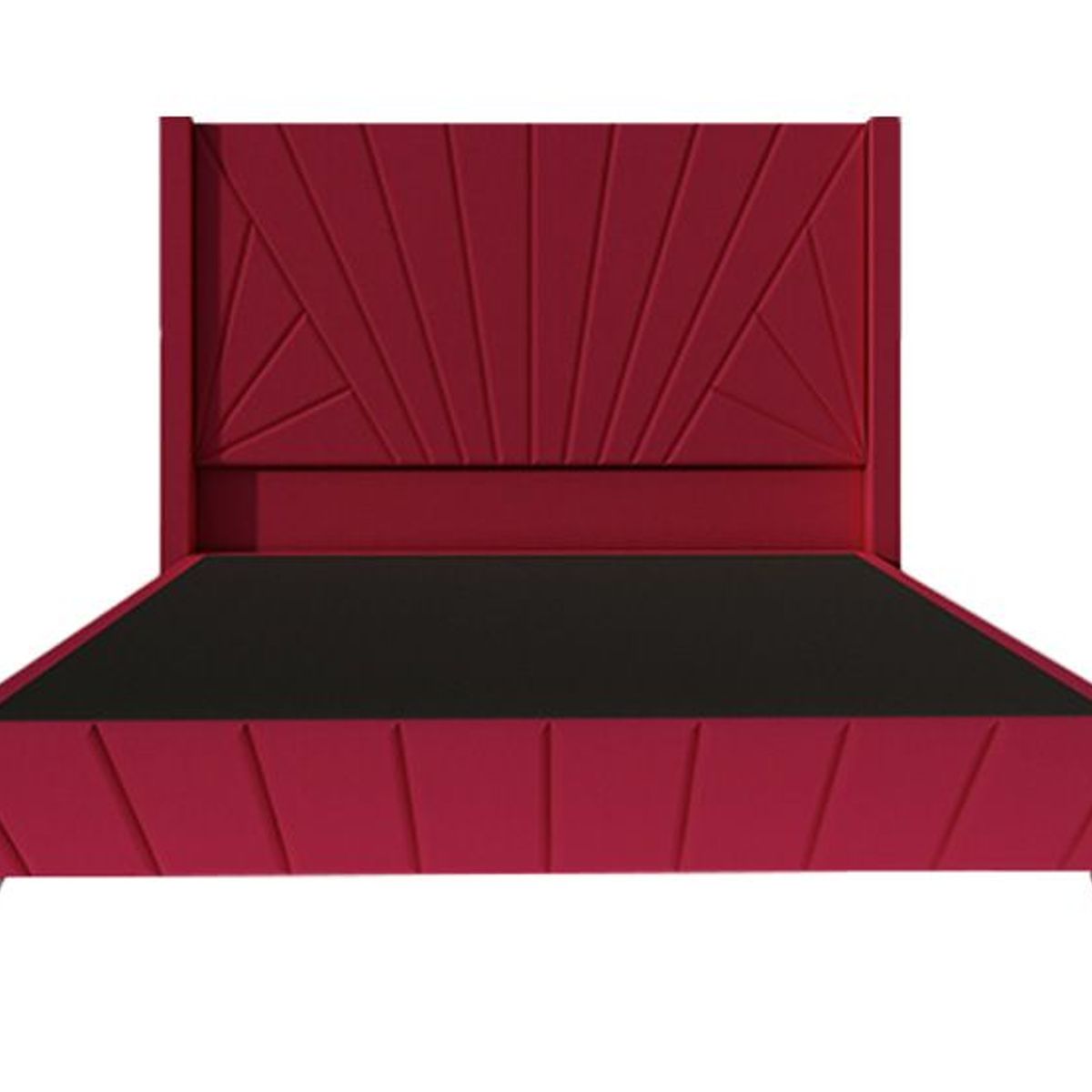 BARAKA HOME - Dormitorio Lienz Cabecera Emperatriz Cadíz 2plz - Rojo