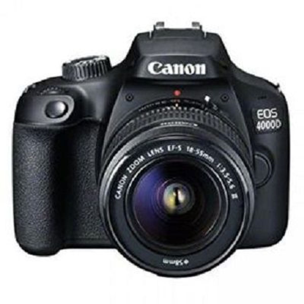 CANON - Canon eos 4000d dslr camera with 18-55 iii lente negro