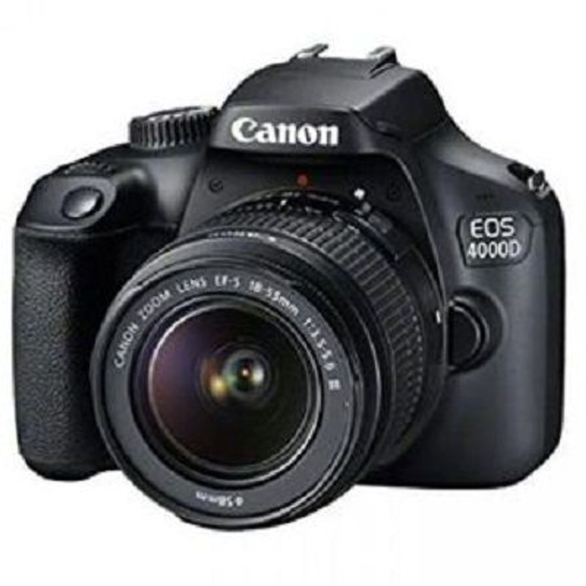 CANON - Canon eos 4000d dslr camera with 18-55 iii lente negro
