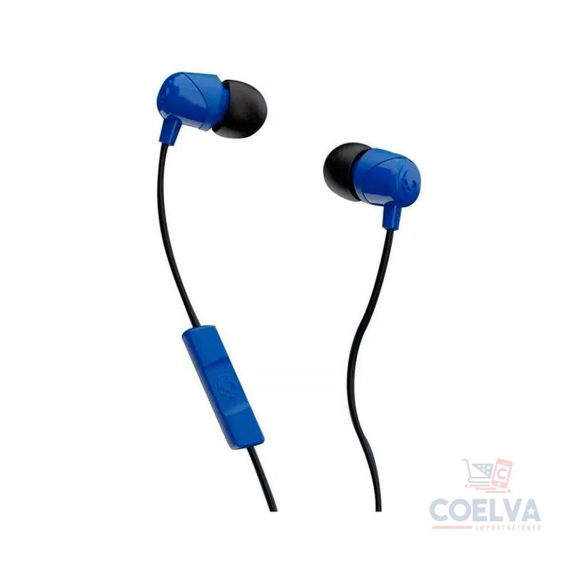 SKULLCANDY - Skullcandy Jib Audífono con Micrófono Supreme Sound Extra Bass - Azul