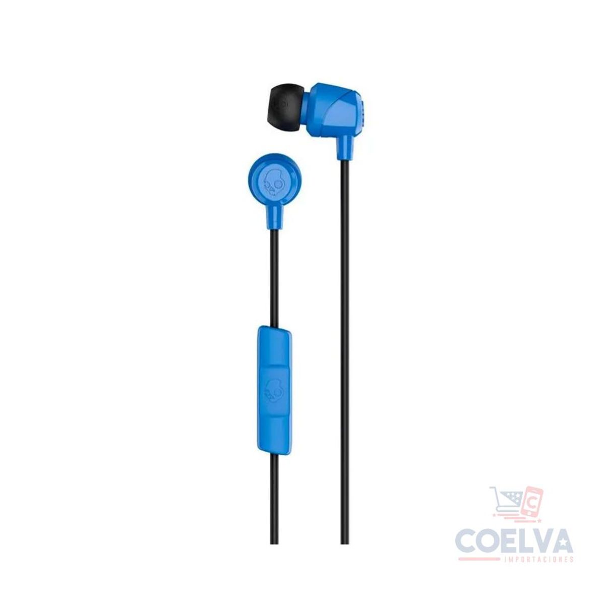 SKULLCANDY - Skullcandy Jib Audífono con Micrófono Supreme Sound Extra Bass - Azul