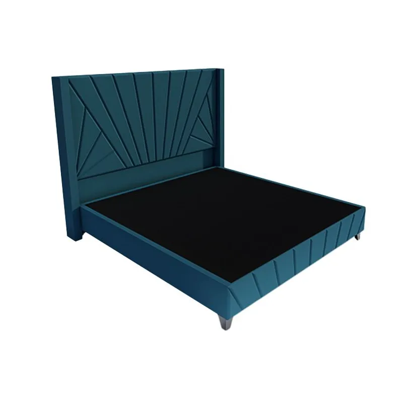BARAKA HOME - Dormitorio Lienz + Cabecera Emperatriz Cadíz 2 plz - Cobalto