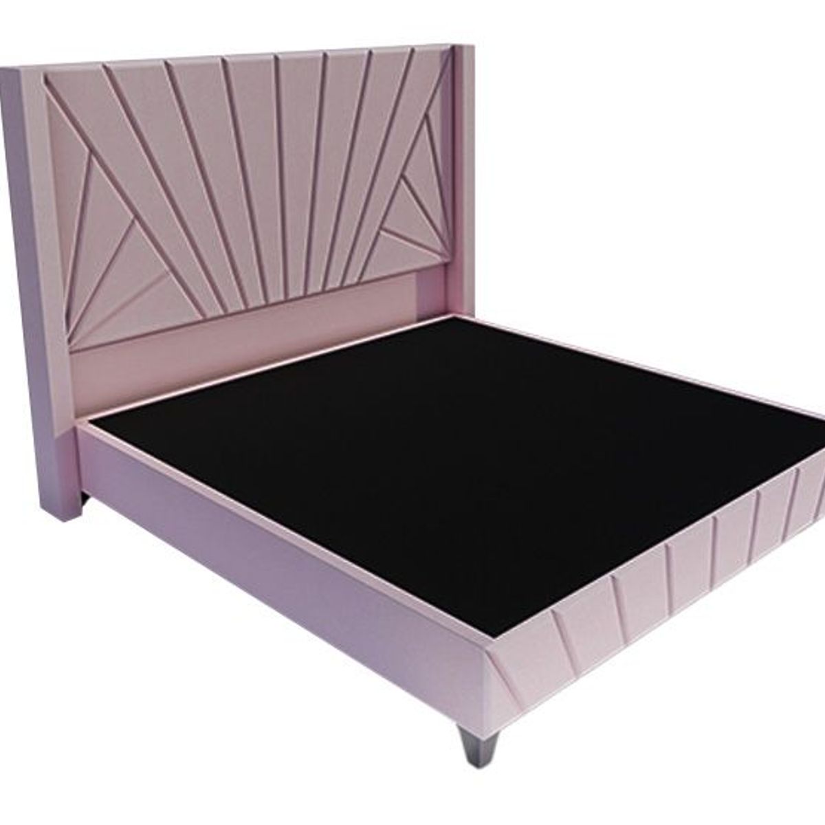 BARAKA HOME - Dormitorio Lienz + Cabecera Emperatriz Cadíz 2 plz - Rosado