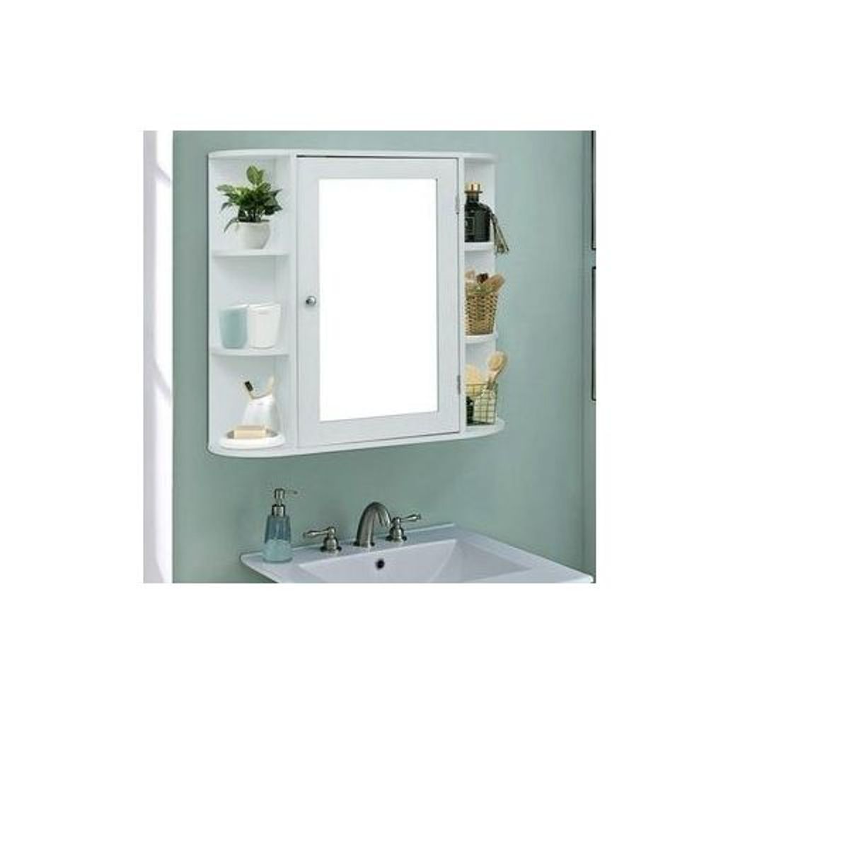 GENERICO - MUEBLE DE BAÑO FLOTANTE CARLOTA - LA CASA DEL MUEBLERO - BLANCO