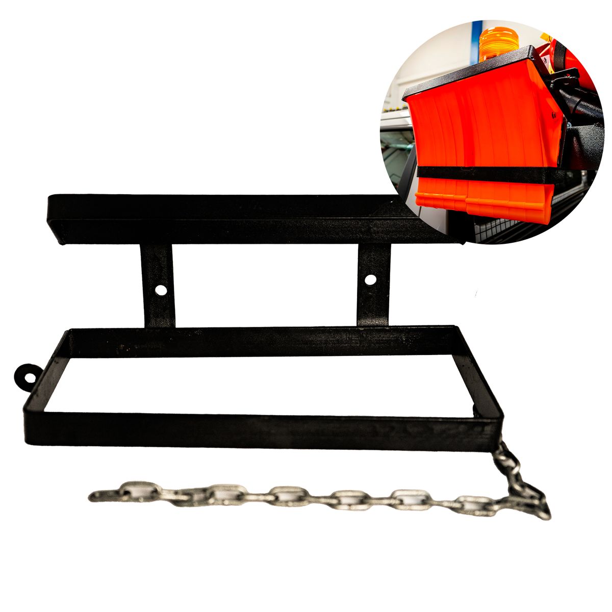 GENERICO - Soporte Porta Taco Metal Chico Nacional 32x16x14cm