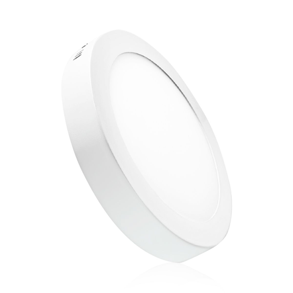 EVOLITE - Plafon led panel 24w redondo sobreponer evolite CALIDO