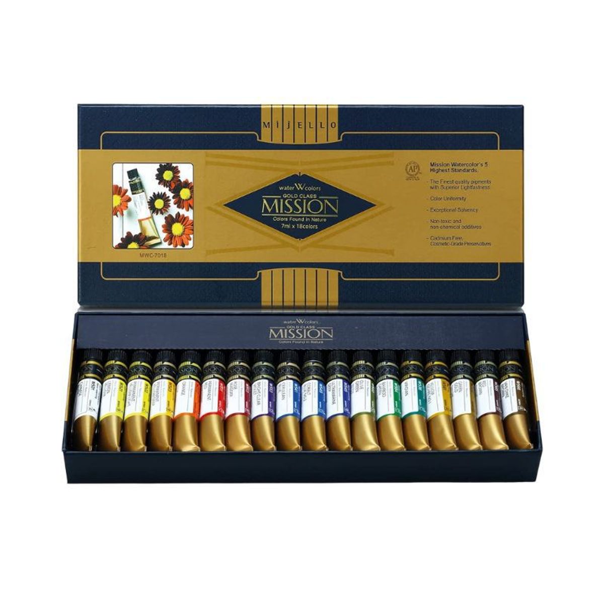 GENERICO - MIJELLO Mission Gold Set 18 colores/7ml