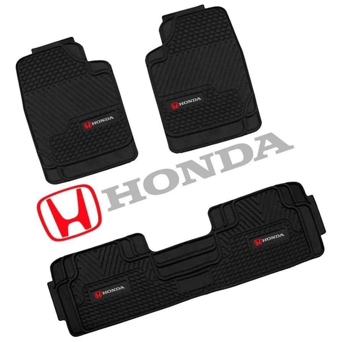 GENERICO - Pisos HONDA para Autos y Camionetas 3piezas
