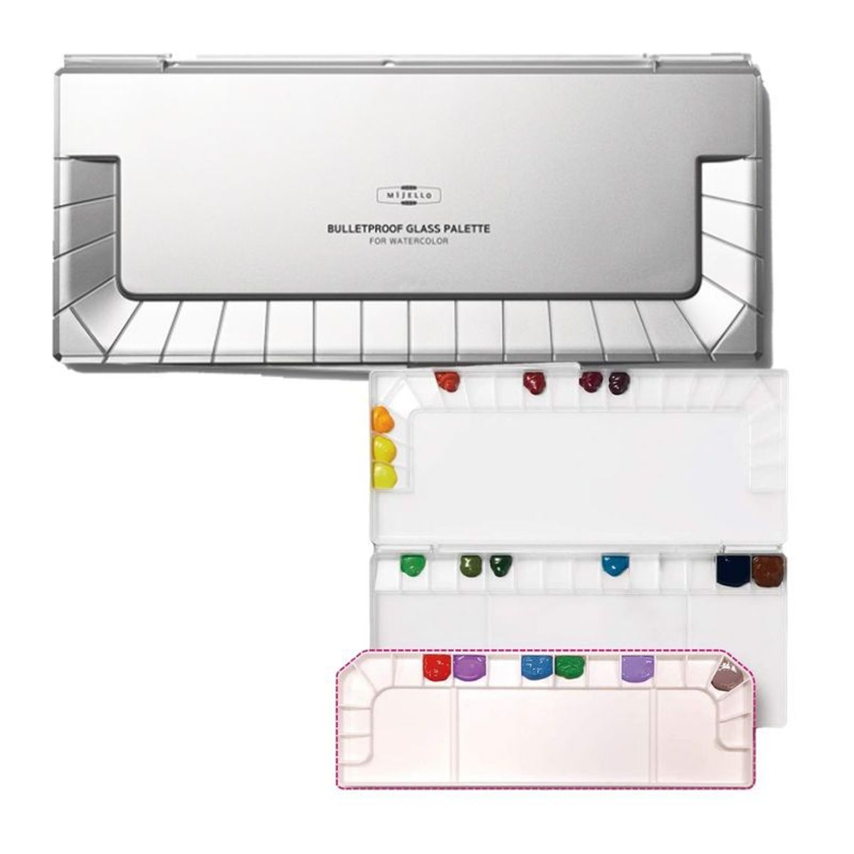 GENERICO - MIJELLO Paleta BP Glass 36 espacios