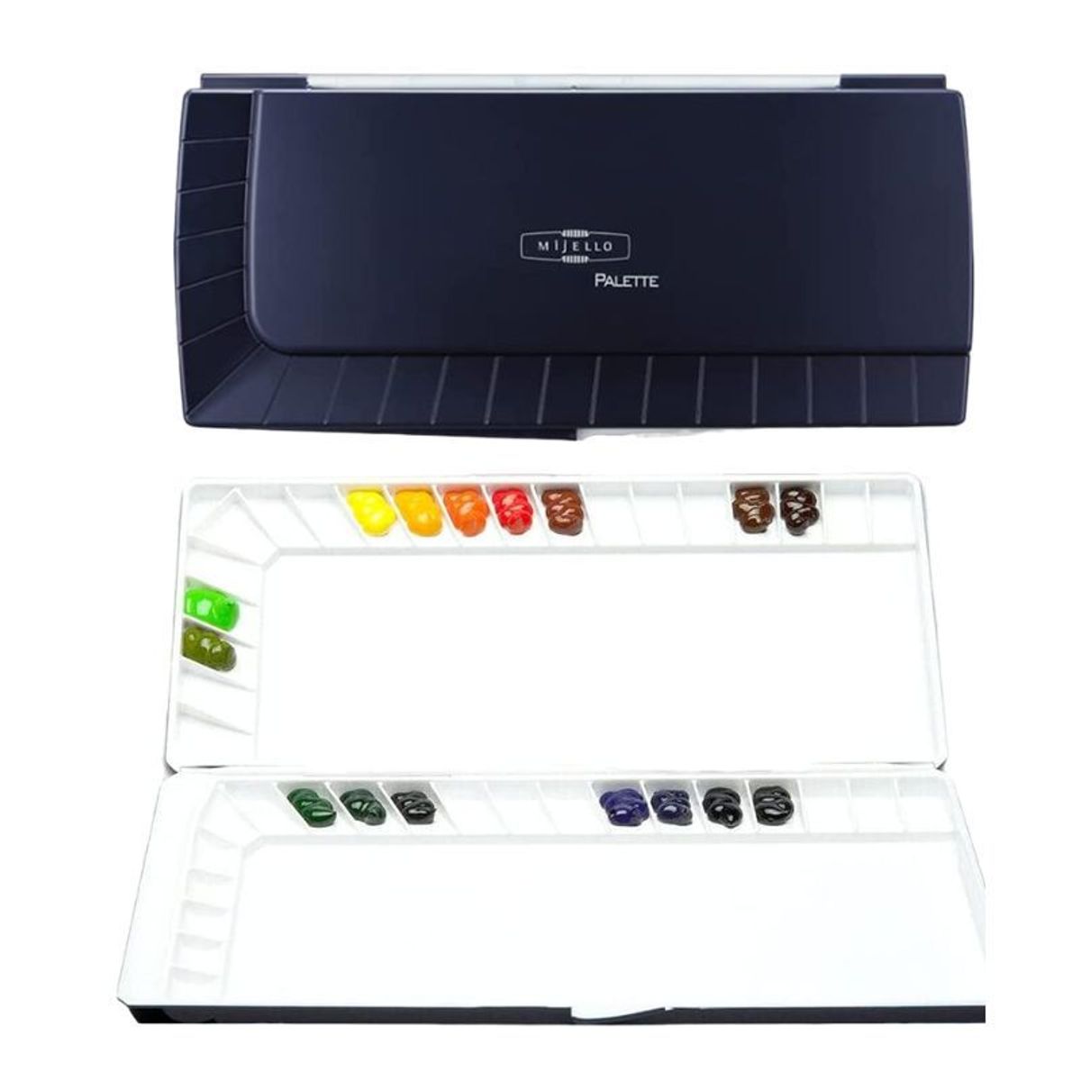 GENERICO - MIJELLO Paleta Silver Nano 40 espacios