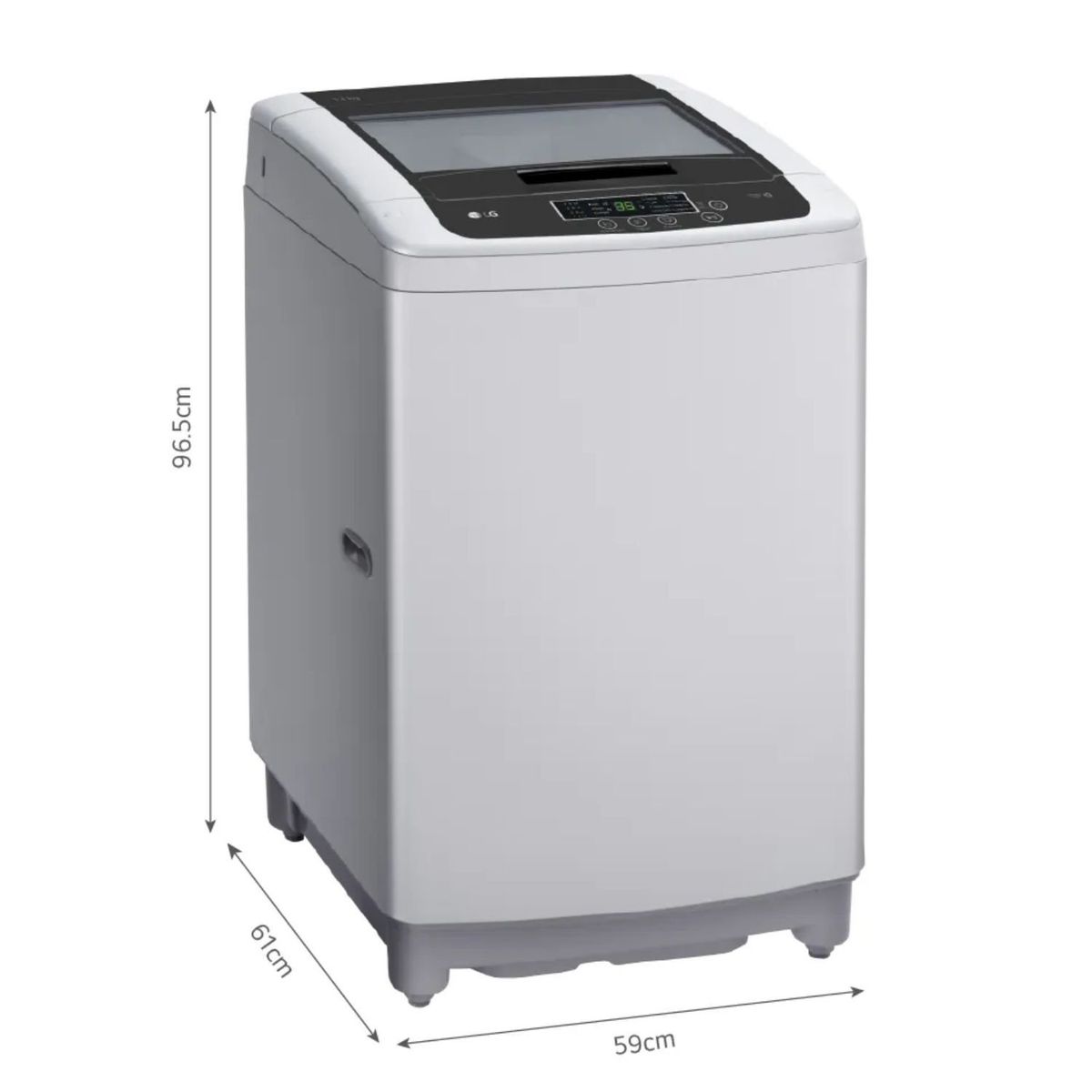 LG - Lavadora LG 13kg Smart Motion Inverter Carga Superior WT13DPBK
