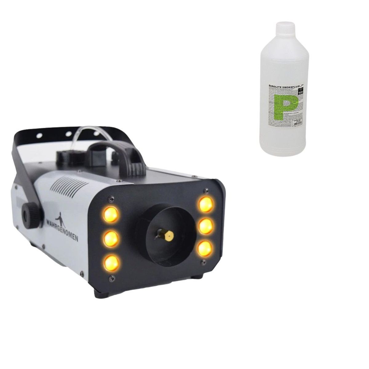 GENERICO - Maquina de Humo 1000w Con Led  efecto humo Control Eventos Fiesta