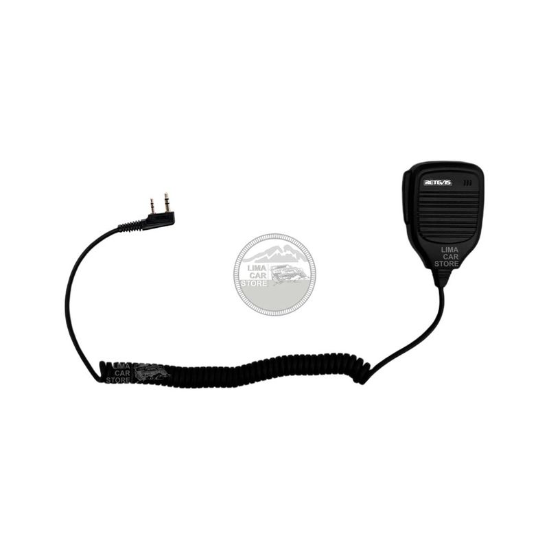 BAOFENG - Micrófono Pera Audífonos Antena Estuche Baofeng Uv5r Kenwood