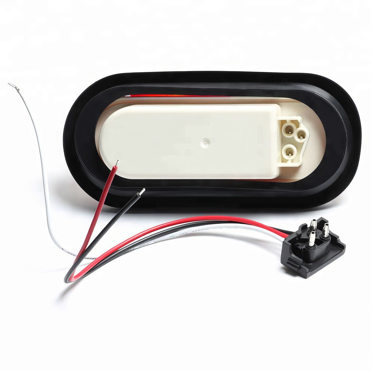 GENERICO - Faro Posterior Led-24 Largo Ovalado Ambar