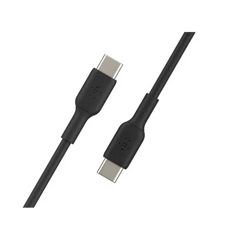 TRUST - CABLE TRUST DURA TIPO USB-C A USB-C 1M NEGRO