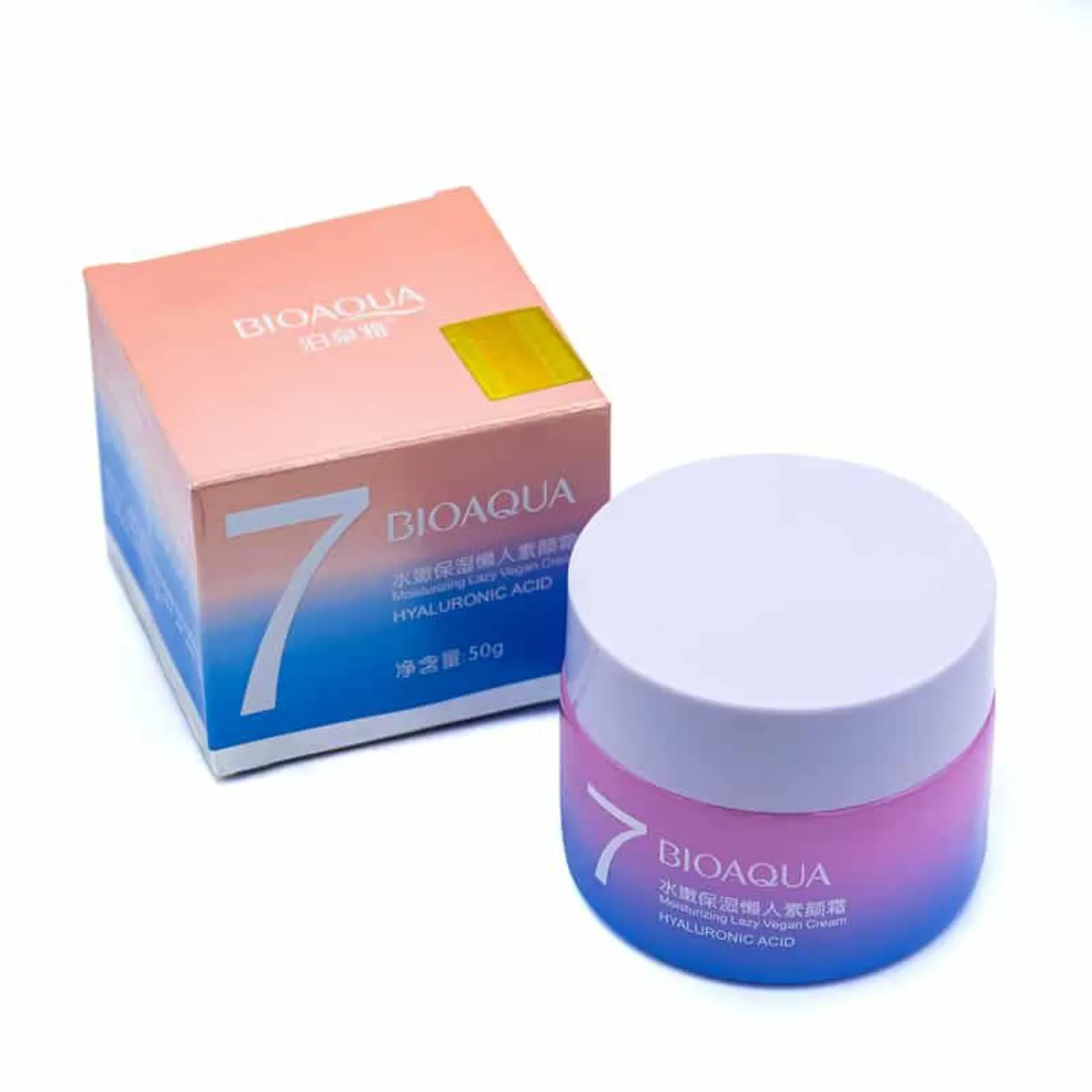BIOAQUA - Crema Hidratante V7 Vegana Acido Hialuronico Bioaqua