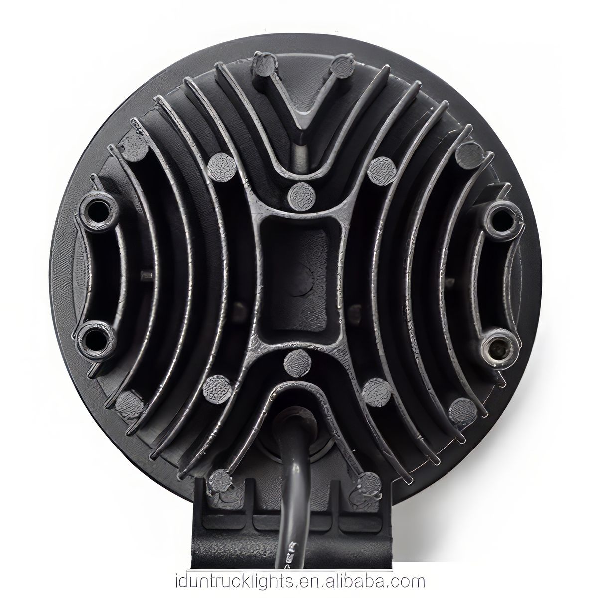 GENERICO - Faro LED9 Redondo 27W 12V24V Blanco IP67