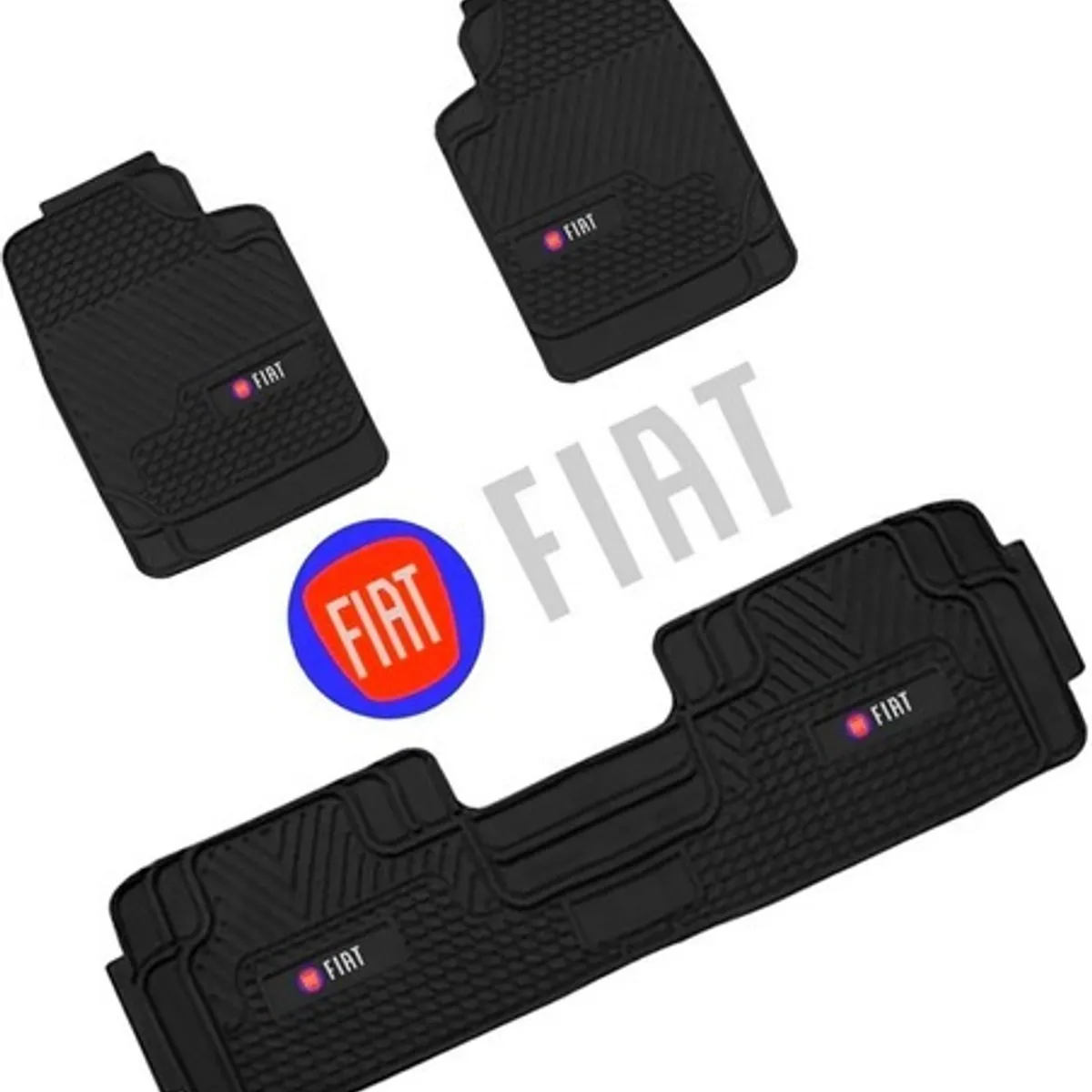 GENERICO - Pisos FIAT para Autos y Camionetas 3piezas