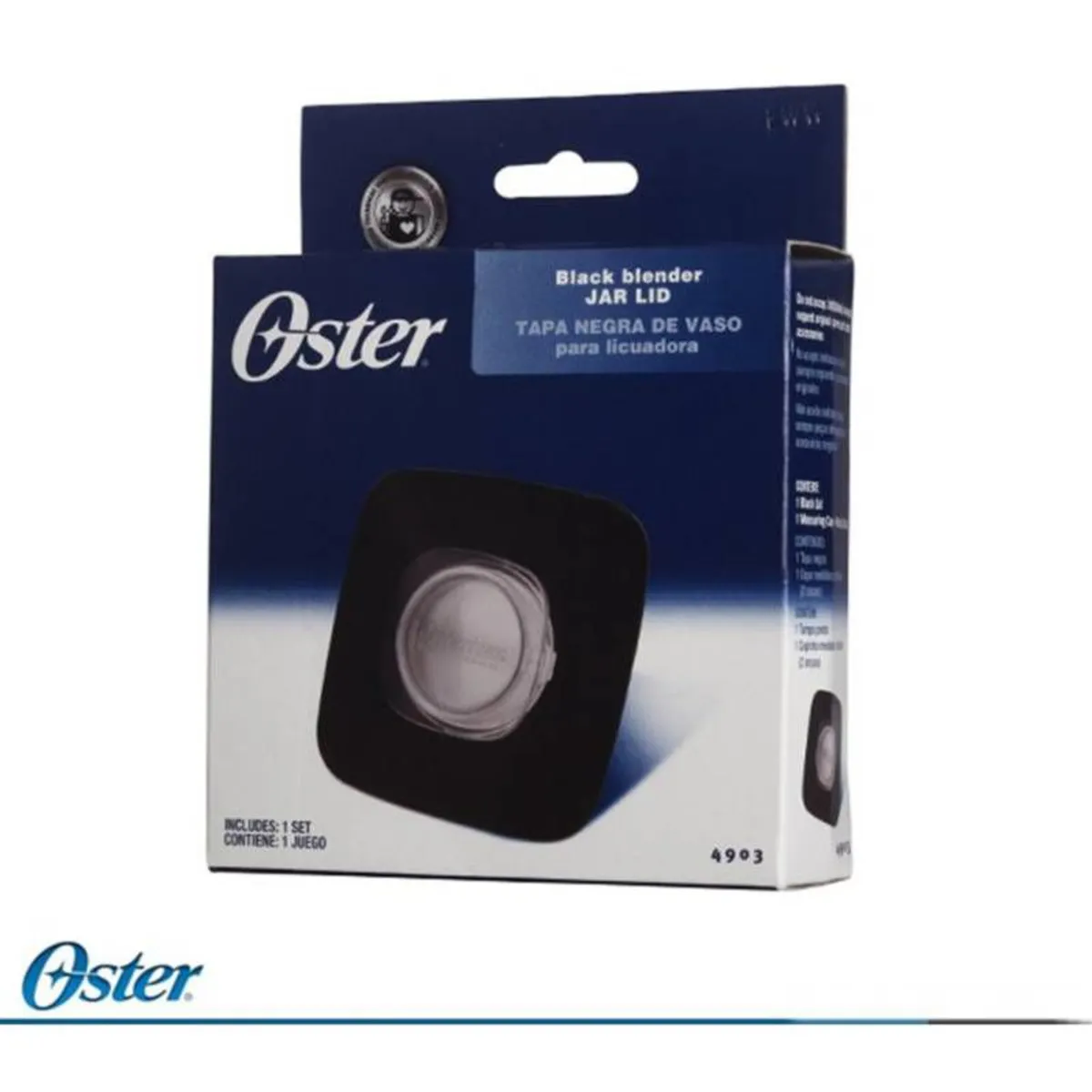 OSTER - Tapa clasica oster 4903 de vaso licuadora - negro
