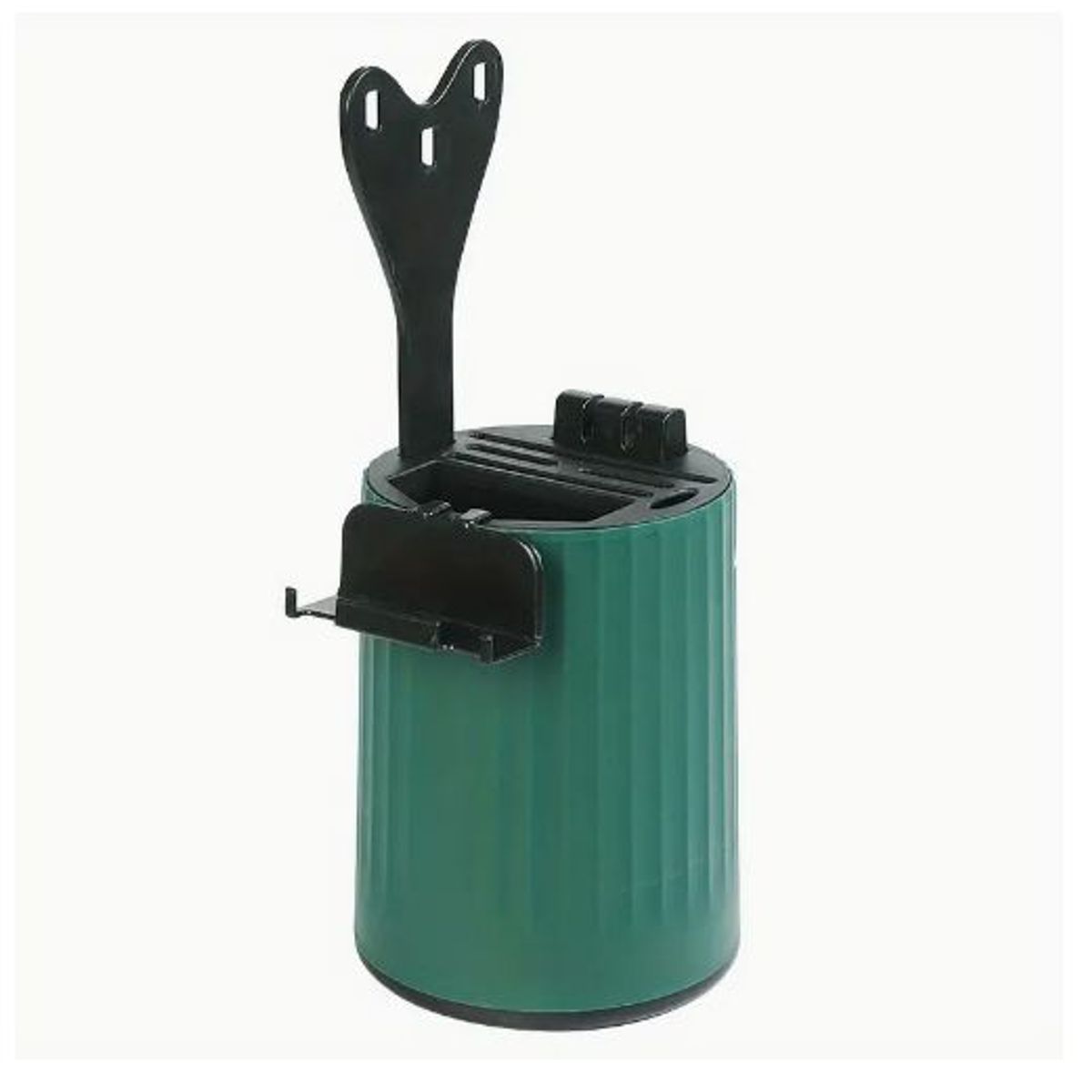 GENERICO - Soporte giratorio para utensilios cuchillos de cocina verde