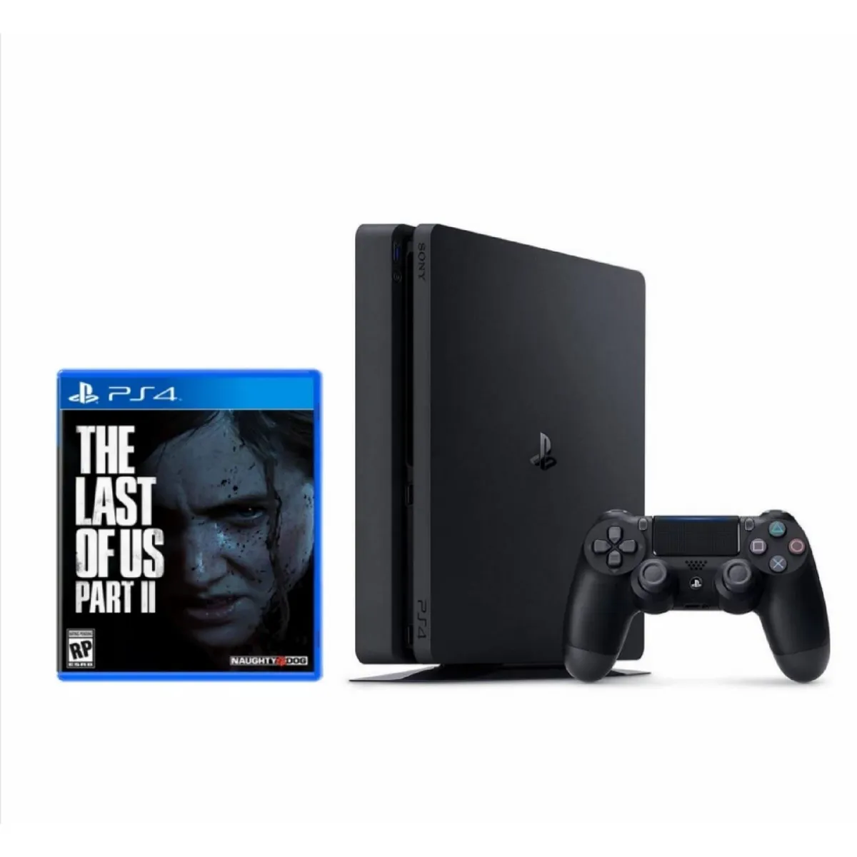 SONY - Consola PS4 Slim 1TB + JUEGO THE LAST OF US 2 REACONDICIONADA