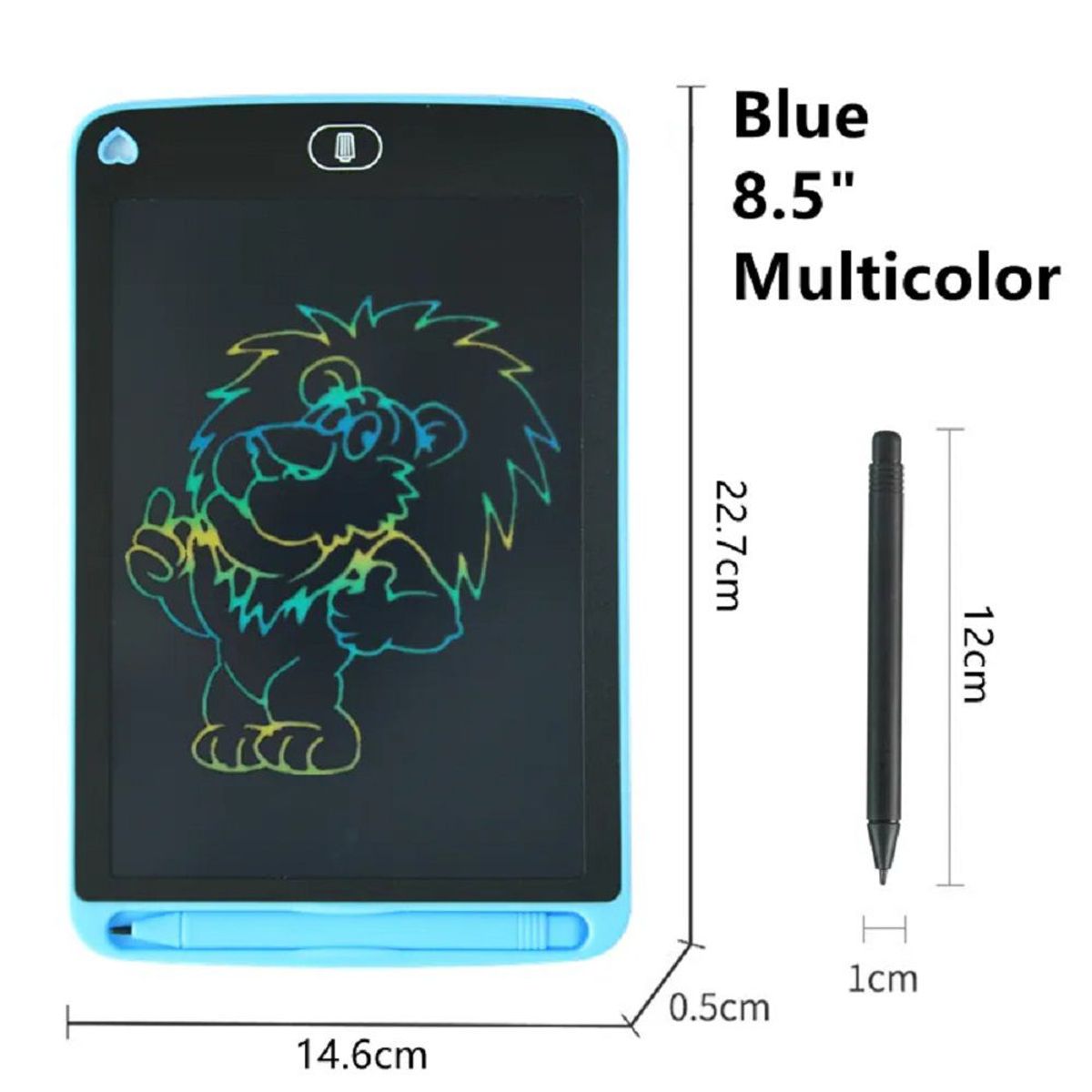 GENERICO - Tablet Dibujo Electrónica 8.5 pulg  LCD Día del Niño Genieka
