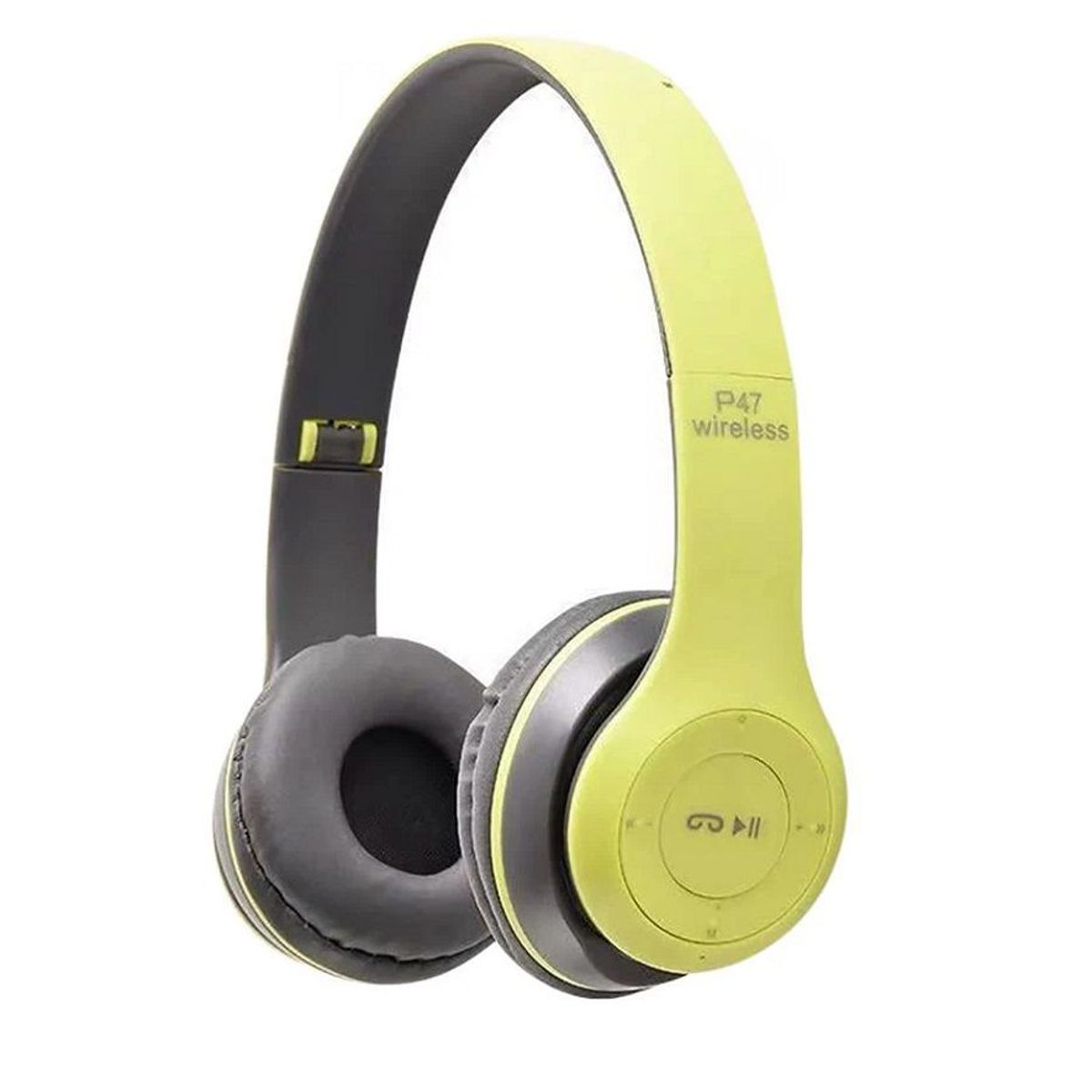 GENERICO - Audifonos p47 bluetooth 4.1 deportivos + radio  - Verde