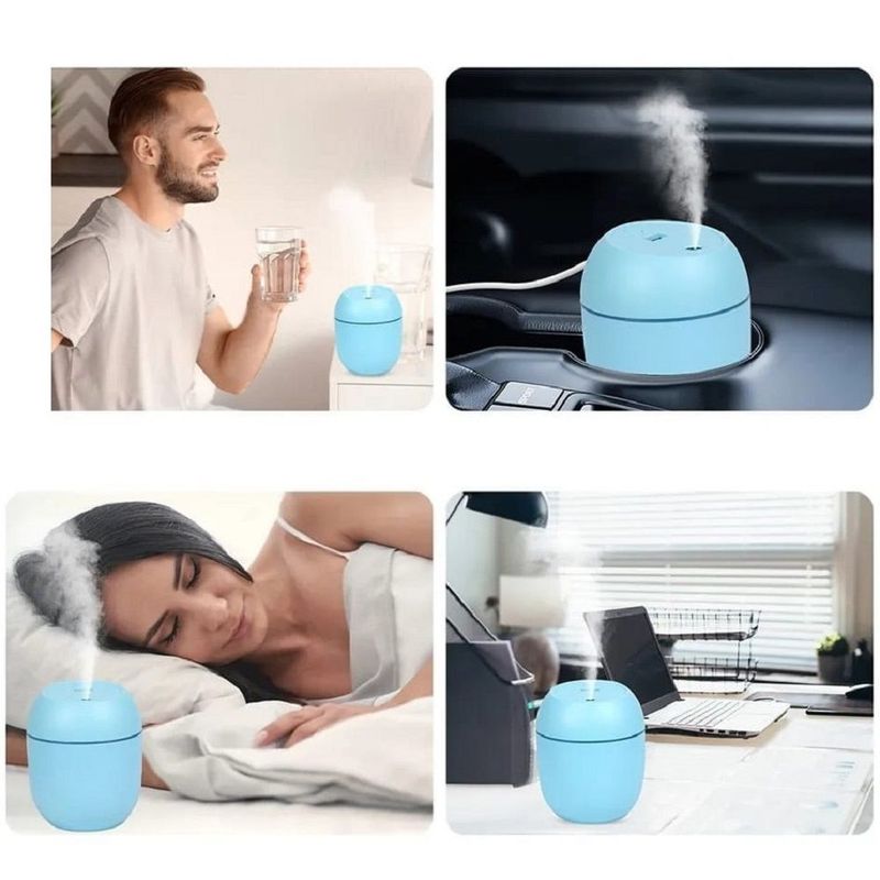 GENERICO - Mini Humidificador de Aire USB Vaporizador Aromaterapia Regalo Genieka
