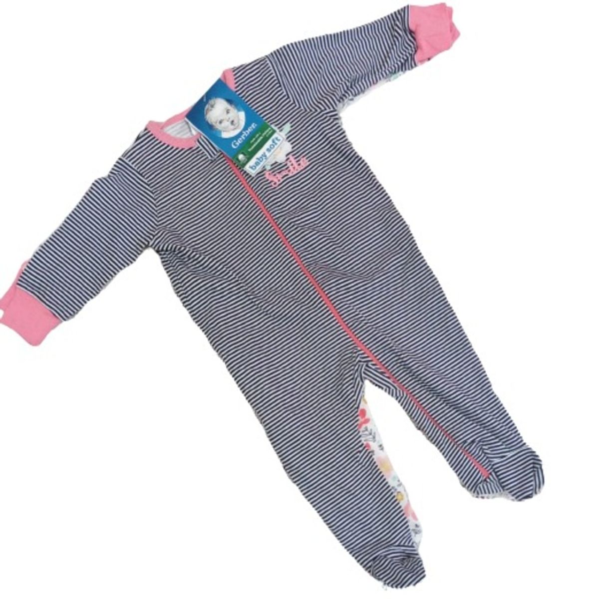 GERBER - Set 2 Pack Enterizo Baby Girl Marca Gerber
