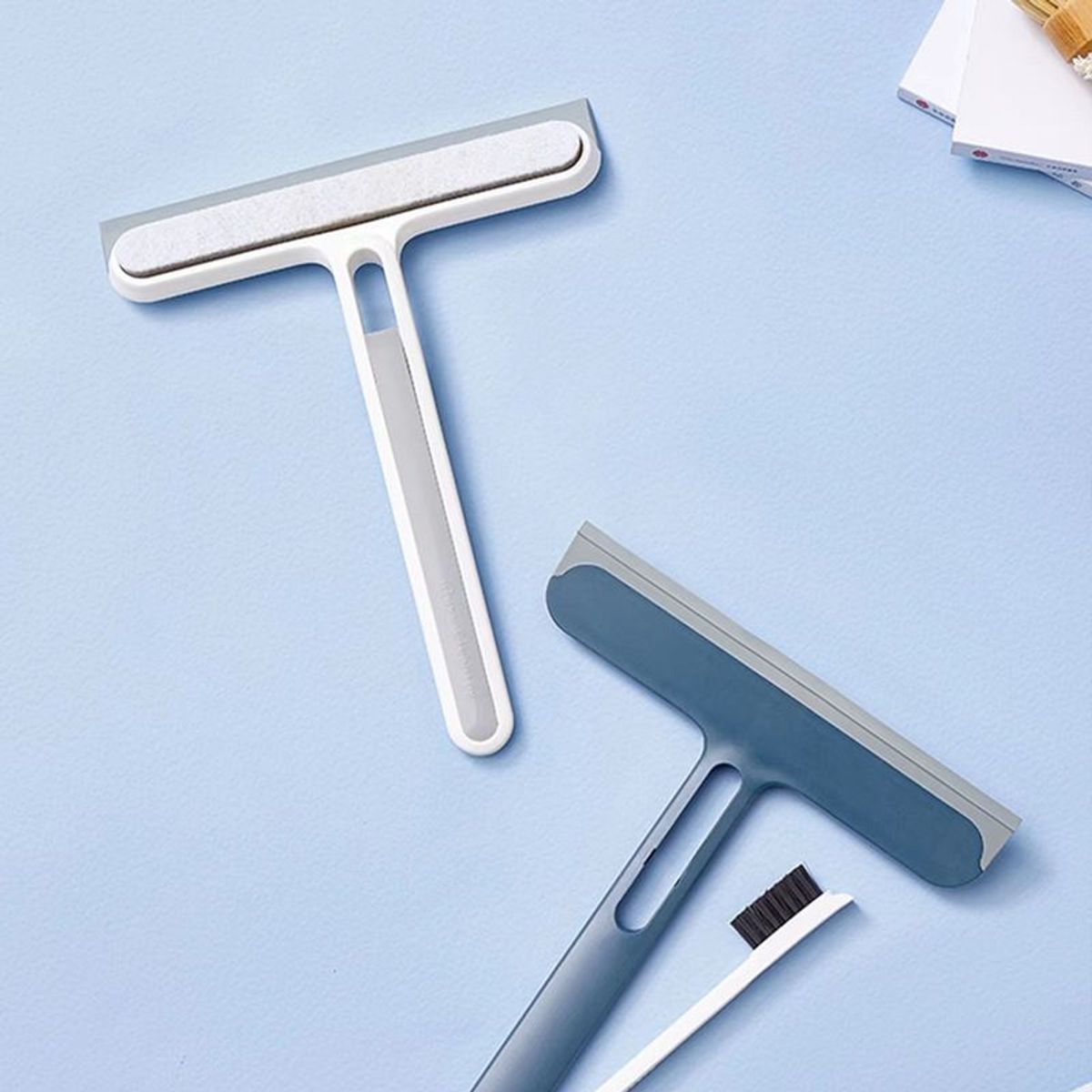 GENERICO - Limpiavidrios Multifuncional con Cepillo