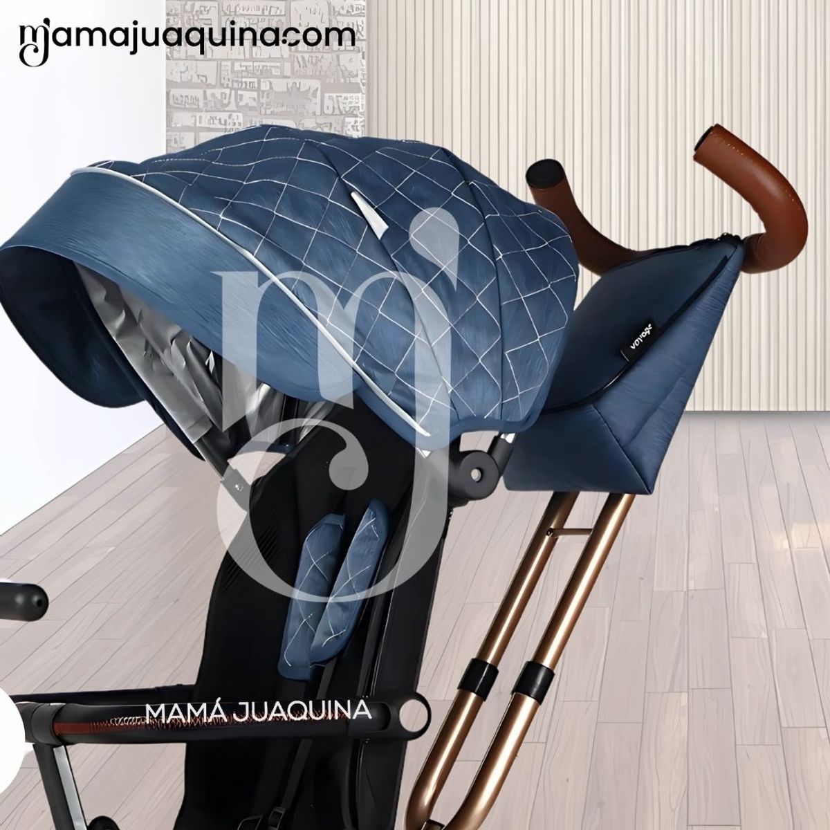 VOYAGE - Triciclo Giratorio 5 en 1 «NOVA NEW» USB Bluetooth Blue