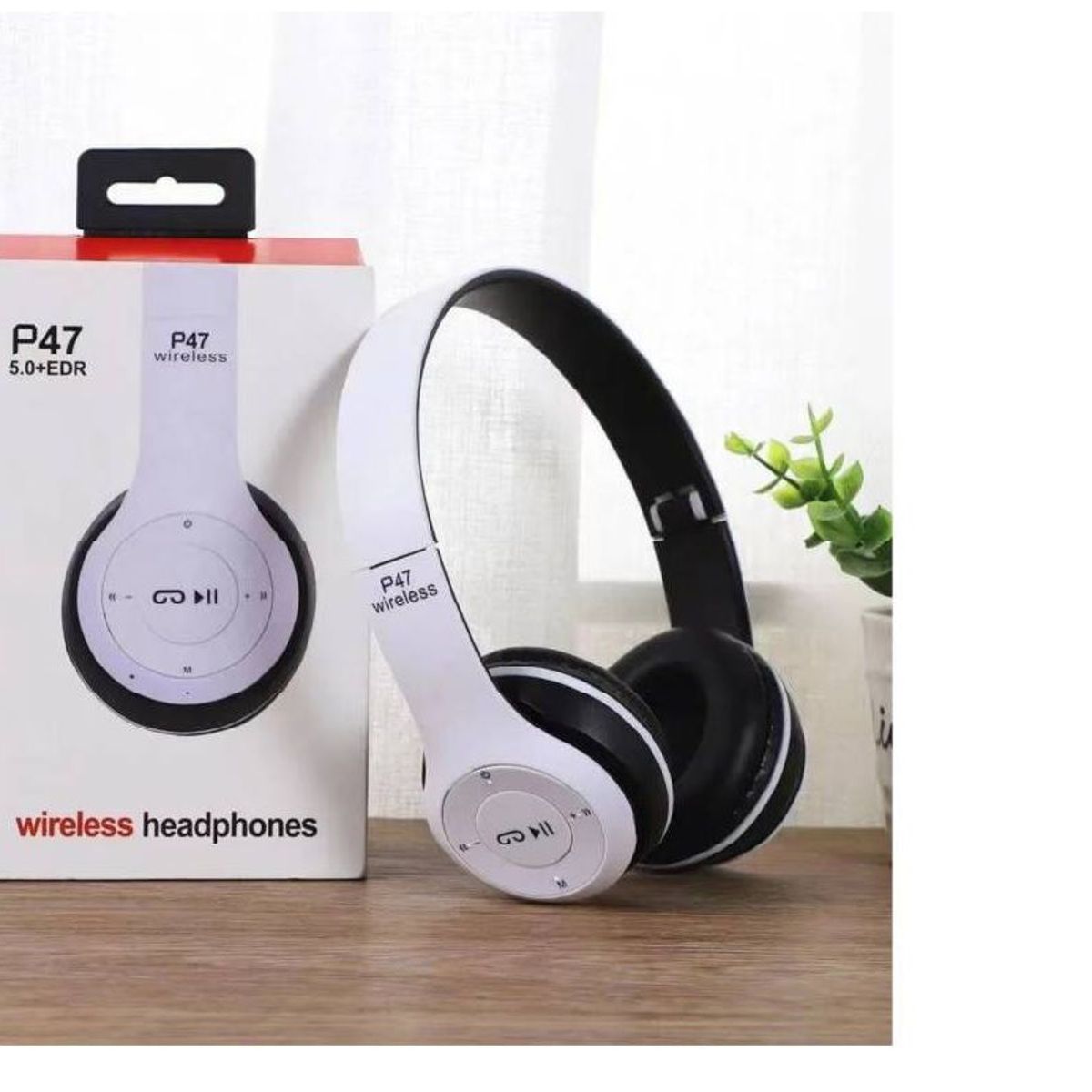 GENERICO - Audífono Inalámbrico P47 Con Bluetooth