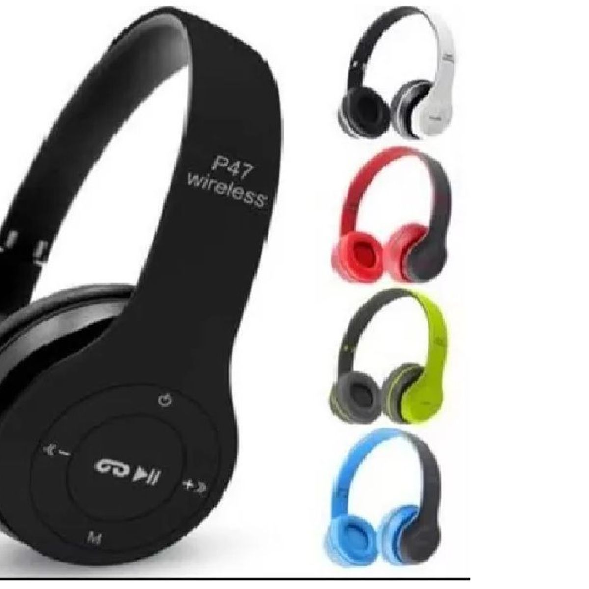 GENERICO - Audífono Inalámbrico P47 Con Bluetooth