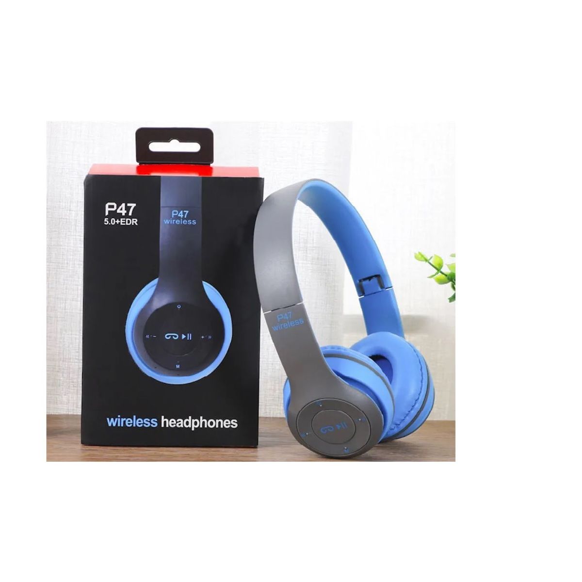 GENERICO - Audífono Inalámbrico P47 Con Bluetooth