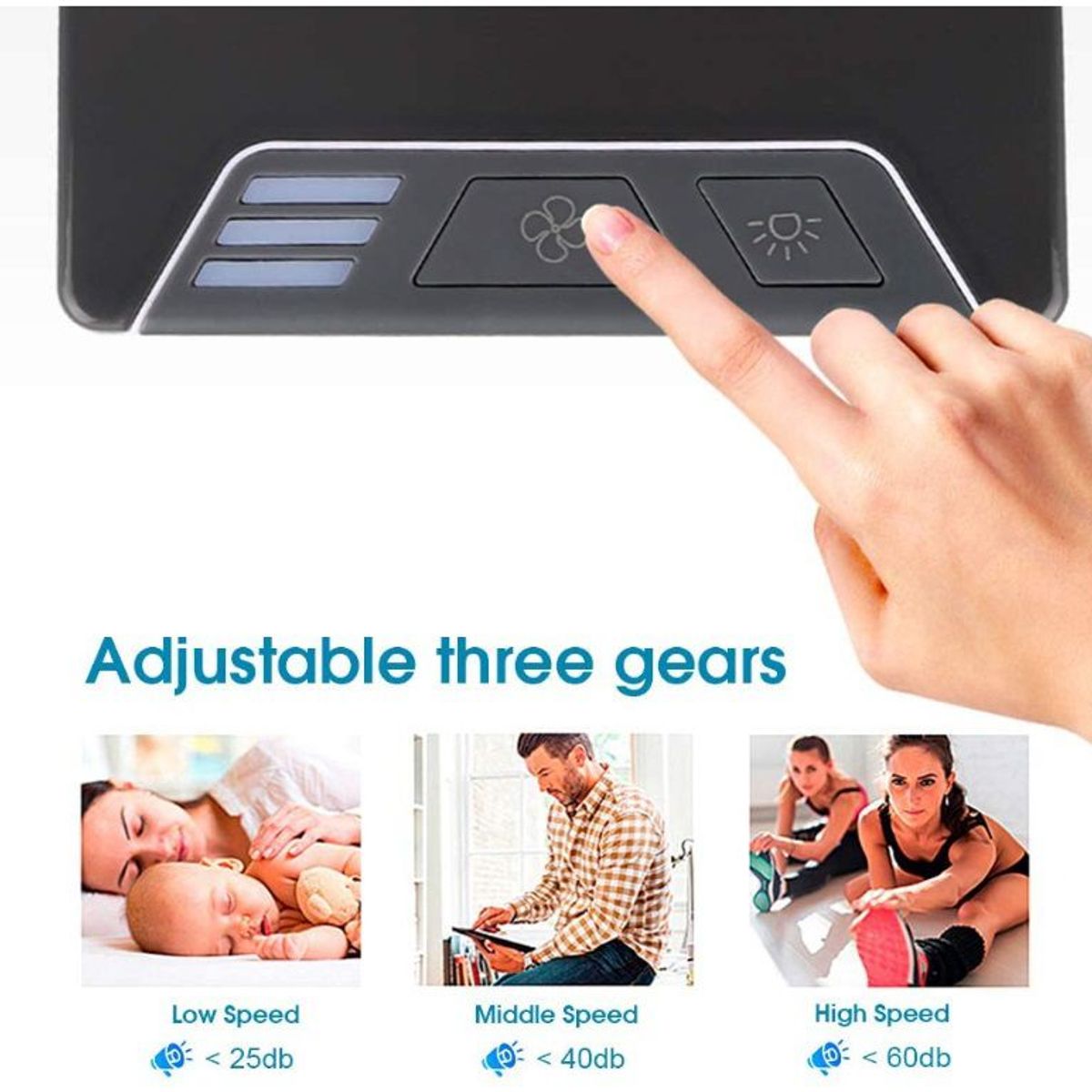 OEM - Mini Enfriador De Aire Conexión USB Portátil