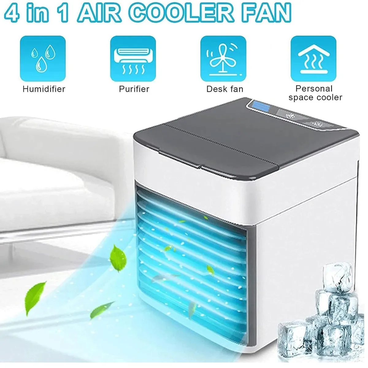 OEM - Mini Enfriador De Aire Conexión USB Portátil