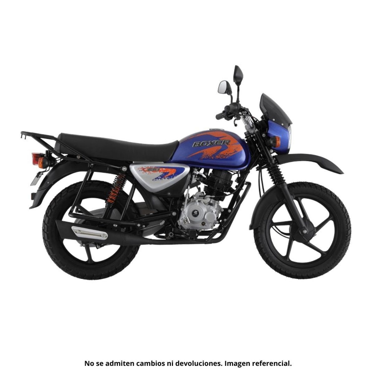 BAJAJ - MOTO DE TRABAJO BOXER 150X UG - AZUL.