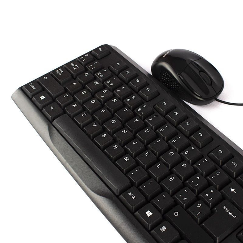 HALION - Kit Office Mouse y Teclado USB HALION HA-K429C