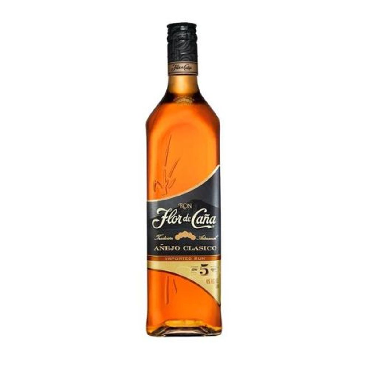 FLOR DE CAÑA - Ron FLOR DE CAÑA 5 años Botella 750ml