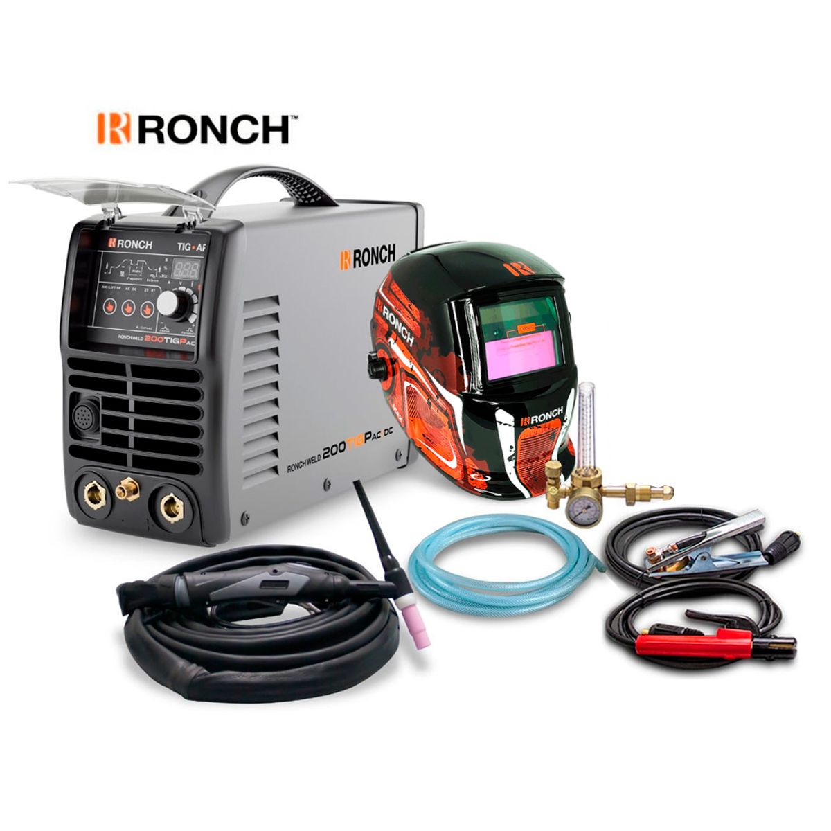 RONCH - Máquina de Soldar Tig 200A AC DC Ronch Para Aluminio
