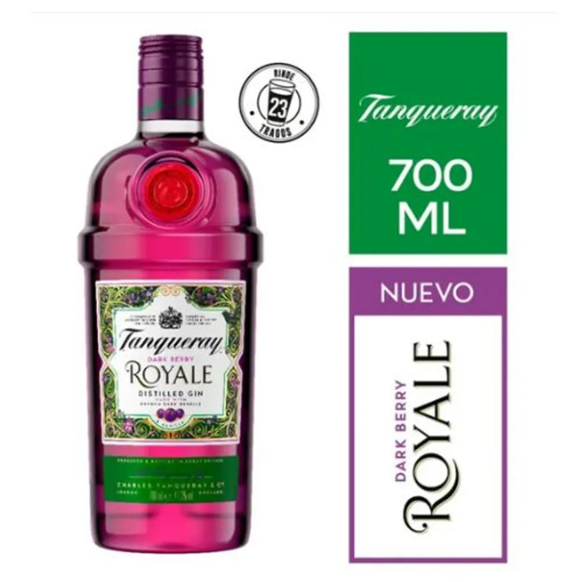 TANQUERAY - Gin TANQUERAY Royale Botella 700ml