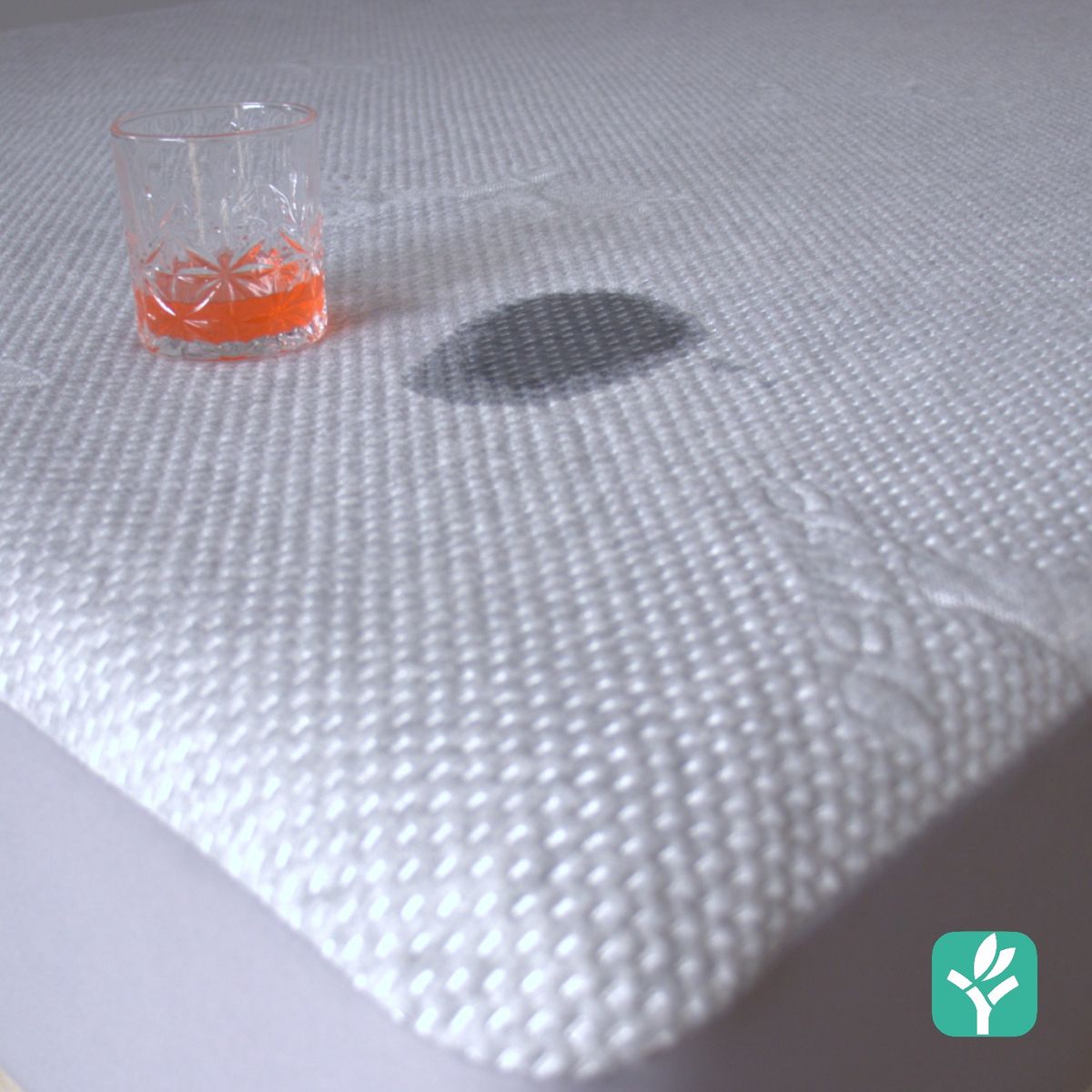 HYPNO HOME - Funda De Colchón Impermeable Queen De Bambú Con Cierre En L - Gris